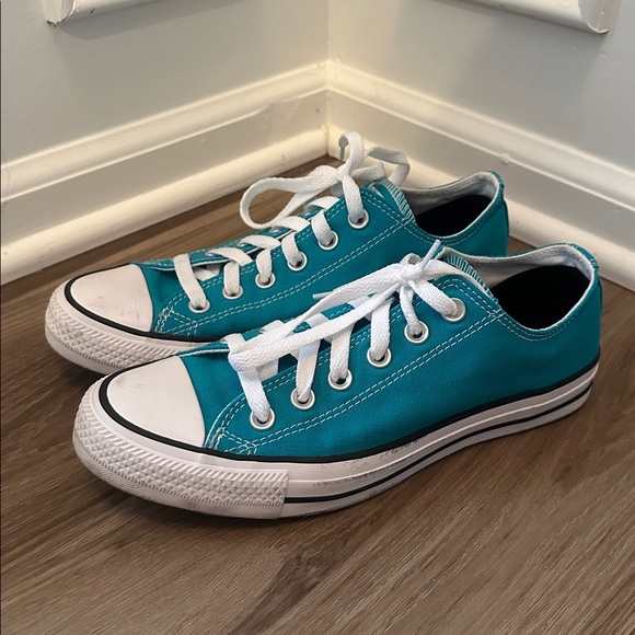Teal Converse - Picture 3 of 4